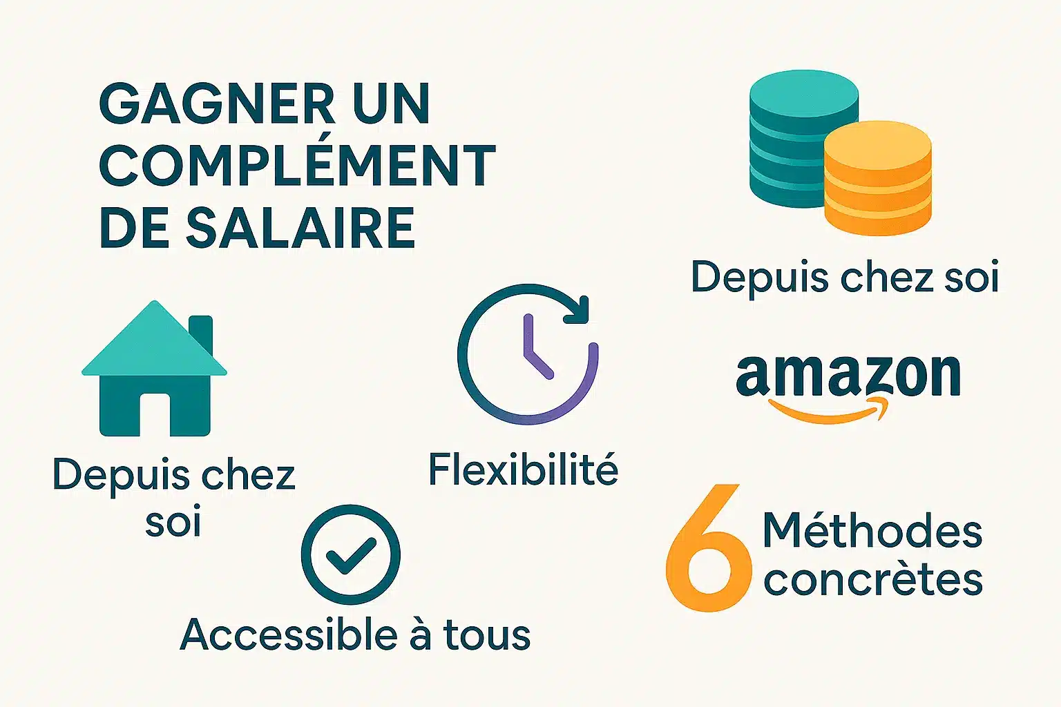 Illustration <strong>complément de salaire Amazon</strong>