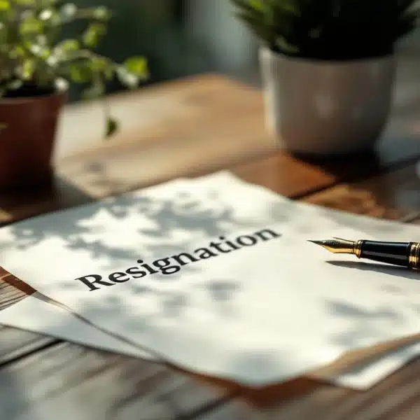 lettre de démission conseil syndical