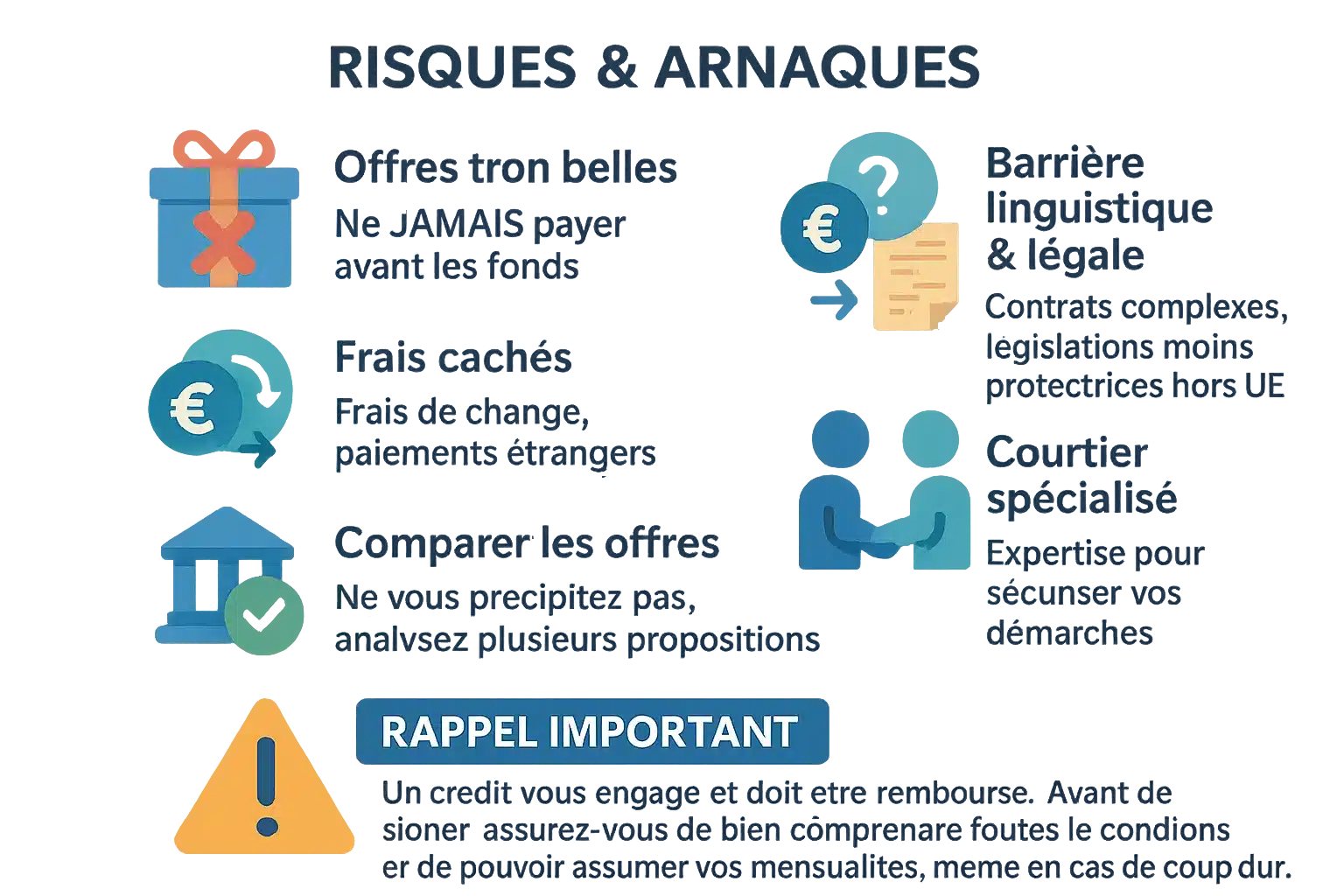 Illustration des risques liés aux prêts bancaires étrangers