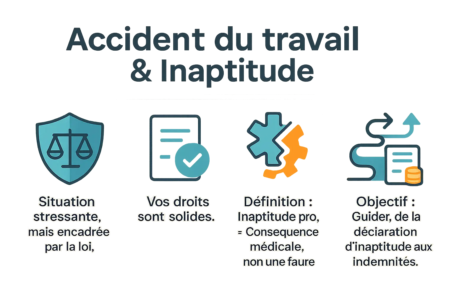 Guide sur l'accident de travail et l'inaptitude professionnelle