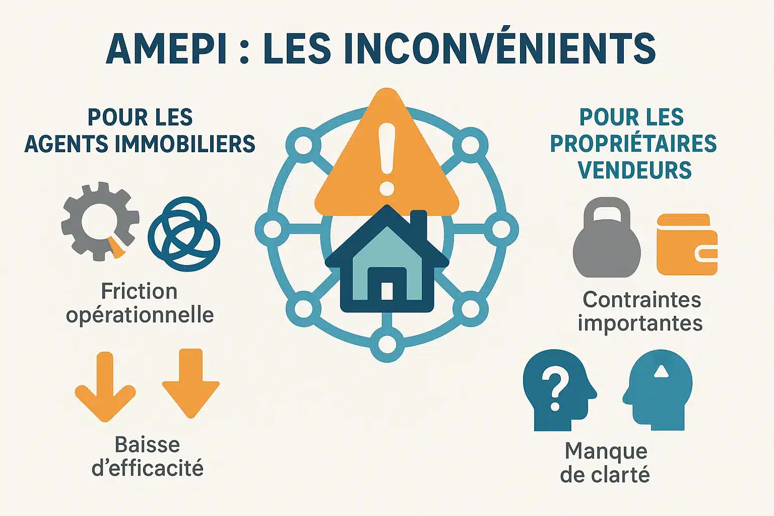 Illustration des inconvénients de l'AMEPI
