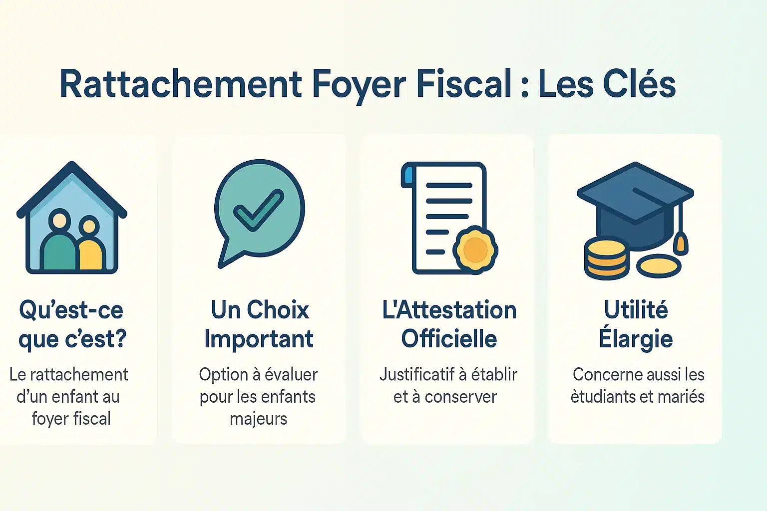 Illustration du rattachement fiscal