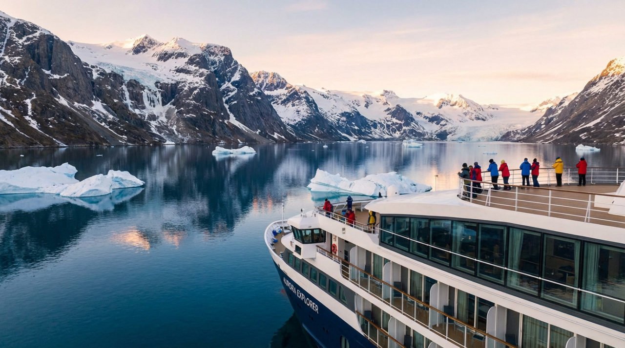 Majestic Cruise Through Icelandic Fjord