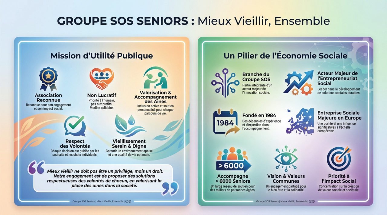 Groupe SOS Seniors accompagnement et bien-être des personnes âgées