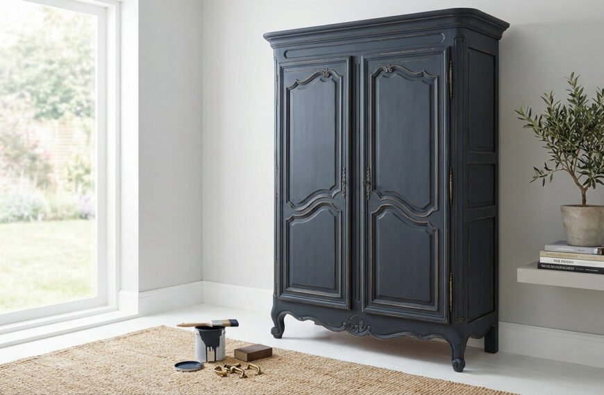 Comment relooker une armoire ancienne…