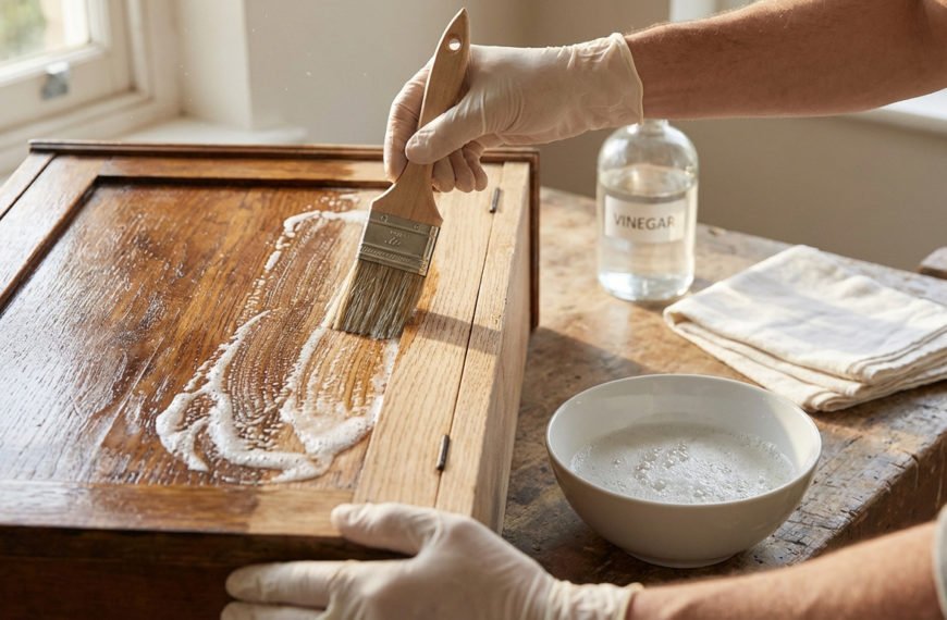 Comment décaper un meuble vernis…