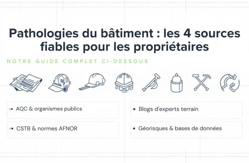 Pathologies du bâtiment : où…